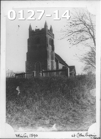 St Andrews Church Winter 1890.