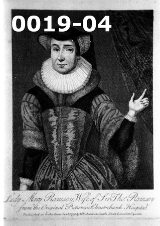 Lady Mary Ramsey - Engraving