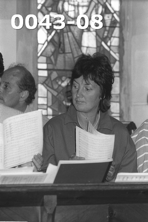 Visiting Choir in St Andrews Church - 1985
