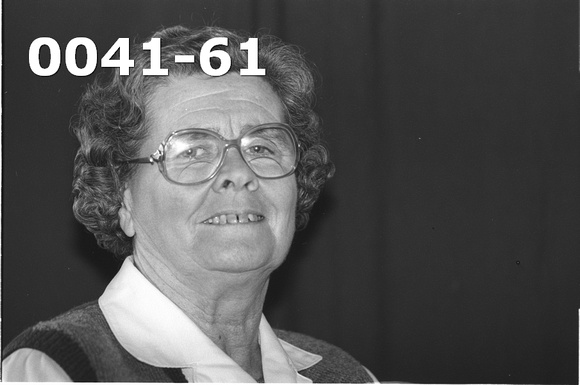 Margaret Wordley - Parish councillor - 1985