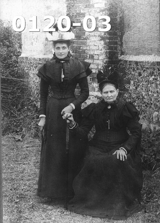 Person on right is Mrs Wadley ( Lady on the left unknown.